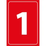 1 Rakamı Depolama Levhası