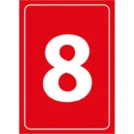8 Rakamı Depolama Levhası