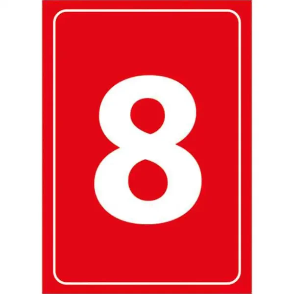 8 Rakamı Depolama Levhası