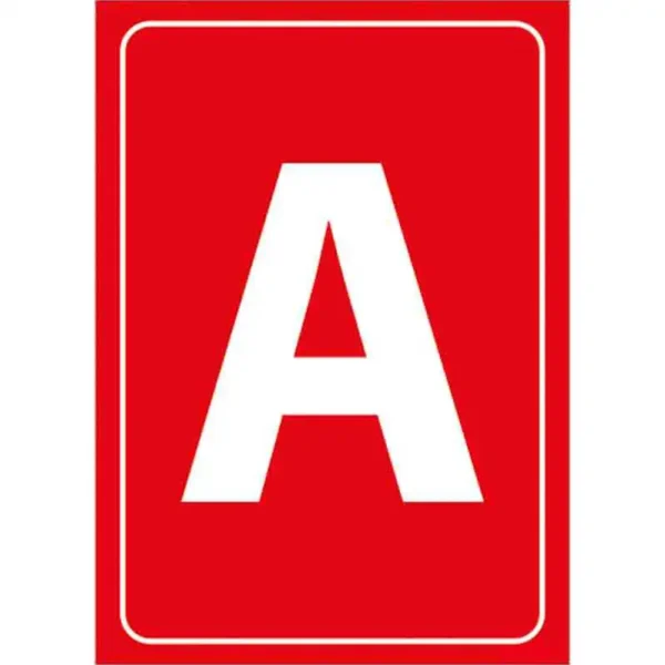 A Harfi Depolama Levhası