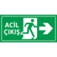 Acil Çıkış Levhası Sağ Yön