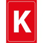 K Harfi Depolama Levhası