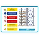 Raf Yükleme Uyarı Levhası