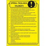 Spiral Taşlama Talimatı Levhası