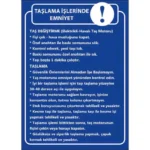 Taşlama İşi Talimatı Levhası