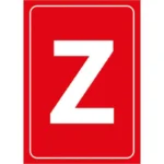 Z Harfi Depolama Levhası