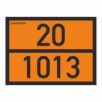 20-1013 ADR Levha Karbondioksit Turuncu Plaka