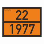 22-1977 ADR Levha Likit Azot Taşıma Plakası