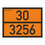 30-3256 ADR Levha ürün görseli, 30-3256 turuncu tehlikeli madde plakası